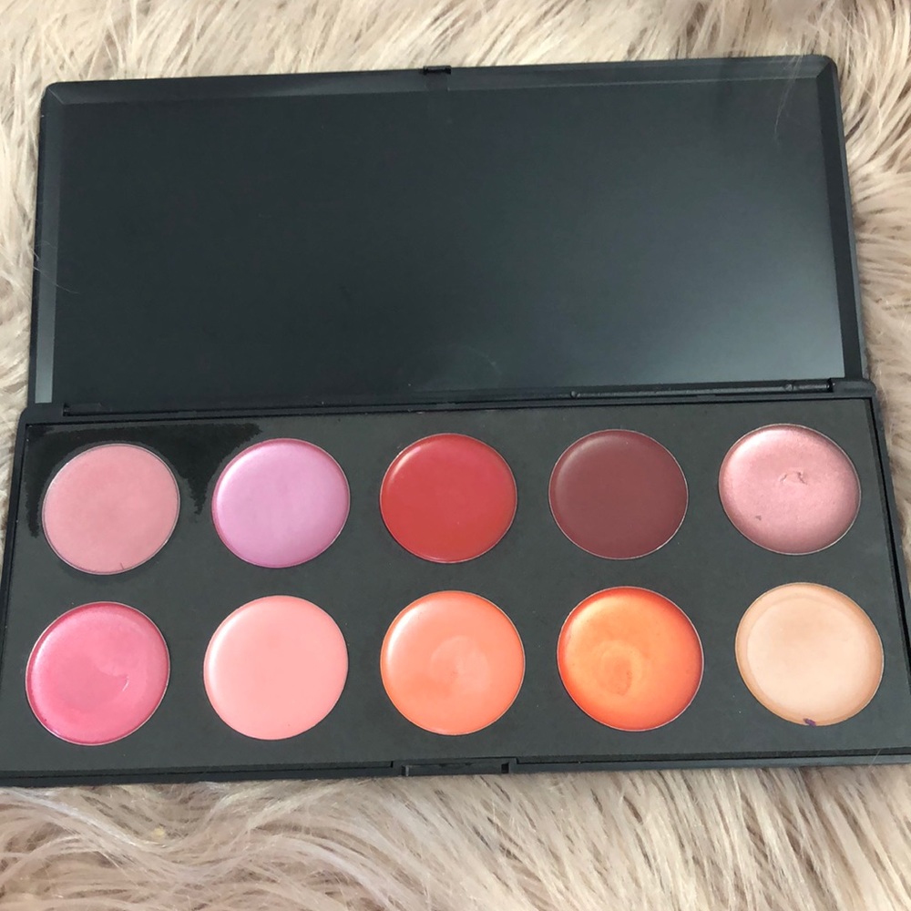 10 color Lip Gloss Palette